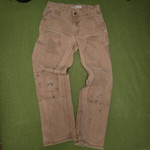 Carhartt Brown Men's Cargo Work Pants
